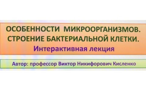 ������������� ������ ������������ ���������������. �������� ������������� ������ ���������� �.�. ��������